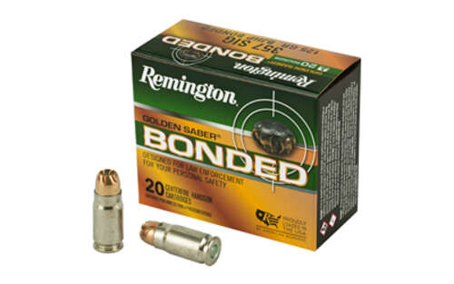 Ammunition Remington Golden Saber 357Sig REM GOLDEN SBR 357SIG 125GR 20/500