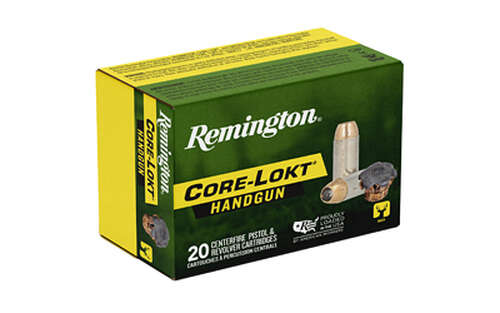 Ammunition Remington Core Lokt 357Magnum|38Special REM CORE-LOKT HNDGN 357MAG 180GR JHP