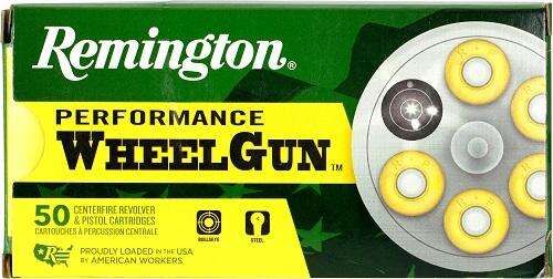 Ammunition Remington 166 ft lbs 38Special REM 22267 RPW38S3  WHEELGUN 38SP   148TMWC   50/10