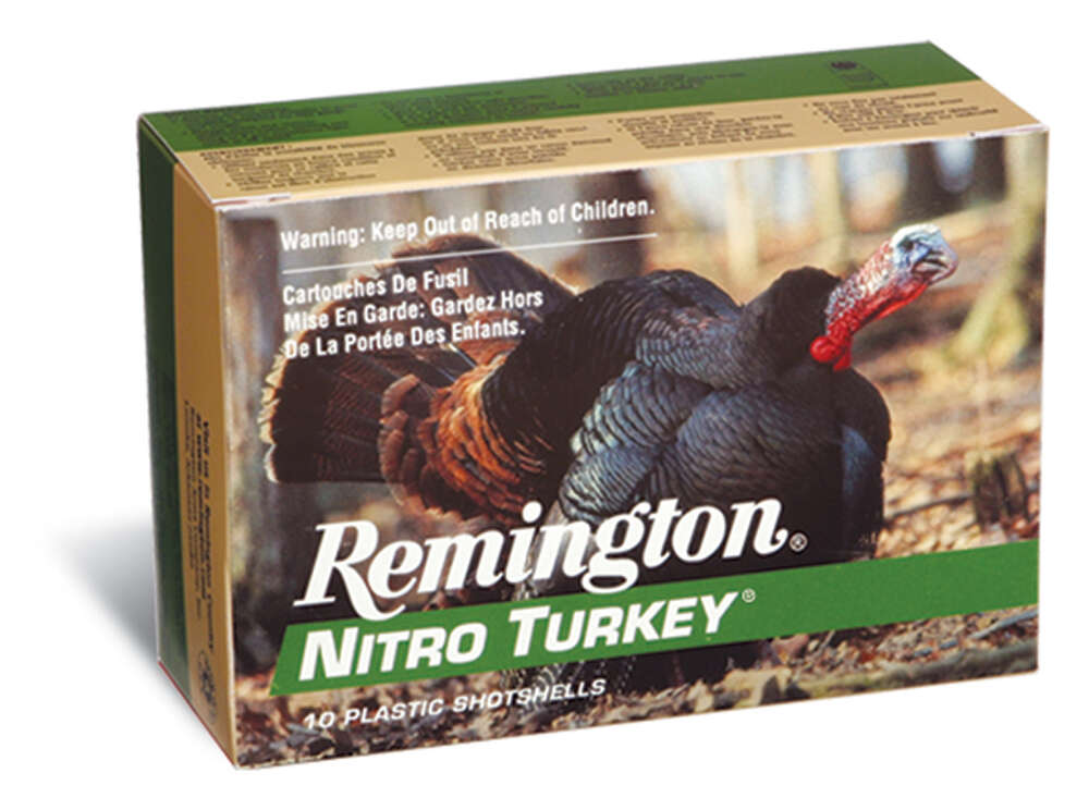 Ammunition Remington 1 1/2 oz 12Gauge REM 26690 NT12S4 NITROTK 12G 2.75 5SHT 1-1/2 10/10