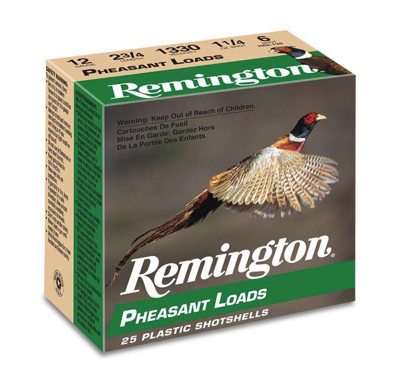 Ammunition Remington 1 1/4 oz 12Gauge REM 20048 PL126  PHSNT     12 2.75 6SHT 11/4 25/10 • Model: 1 1/4 oz