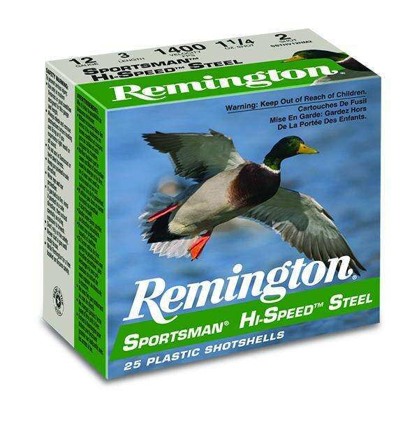 Ammunition Remington 1 1/8 oz 12Gauge REM 20973 SSTHV12HB  SPST 12 3IN BB STL 11/8 25/10