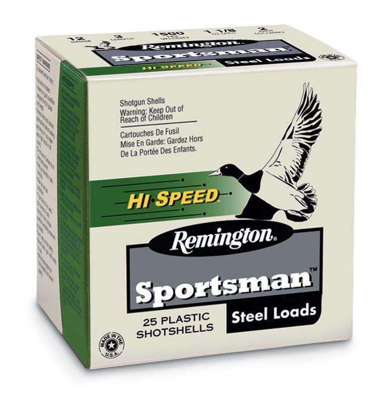 Ammunition Remington 1 1/4 oz 12Gauge REM 20987 SSTHV12HMB SPST 12 3IN BB STL 11/4 25/10