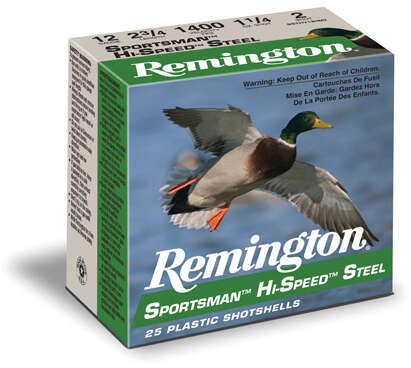 Ammunition Remington 1 1/4 oz 12Gauge REM 20991 SSTHV12HM4 SPST 12 3IN 4 STL  11/4 25/10 • Model: 1 1/4 oz