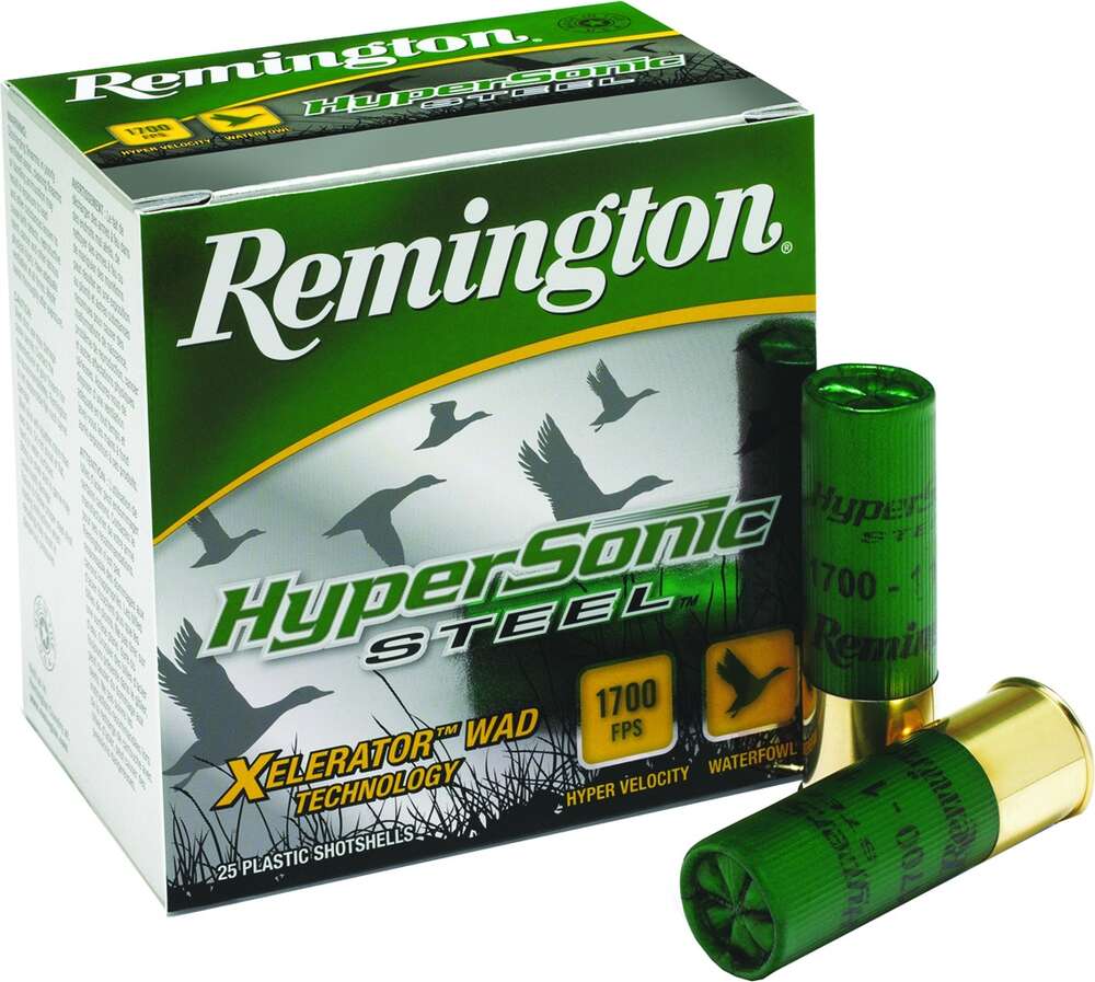 Ammunition Remington 1 3/8 oz 12Gauge REM 26793 HSS1235B HYPSNC 12 3.5 BB ST  13/8 25/10