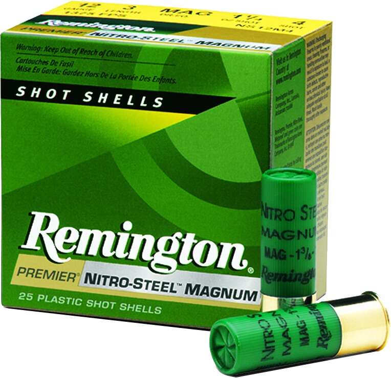 Ammunition Remington 1 1/4 oz 12Gauge REM 20654 NS12S2   NITRO  12 2.75 2  ST 11/4 25/10 • Model: 1 1/4 oz