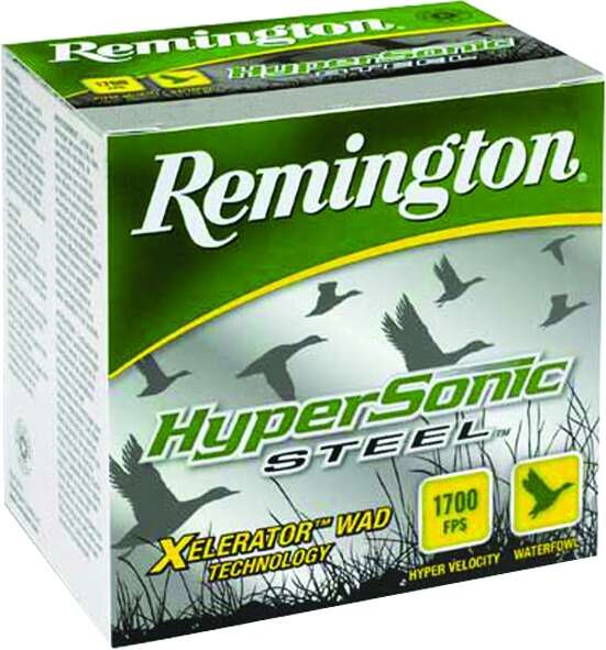 Ammunition Remington 1 1/4 oz 12Gauge REM 26776 HSS12M3 HYPSNC 12 3IN 3  STL  11/4 25/10 • Model: 1 1/4 oz