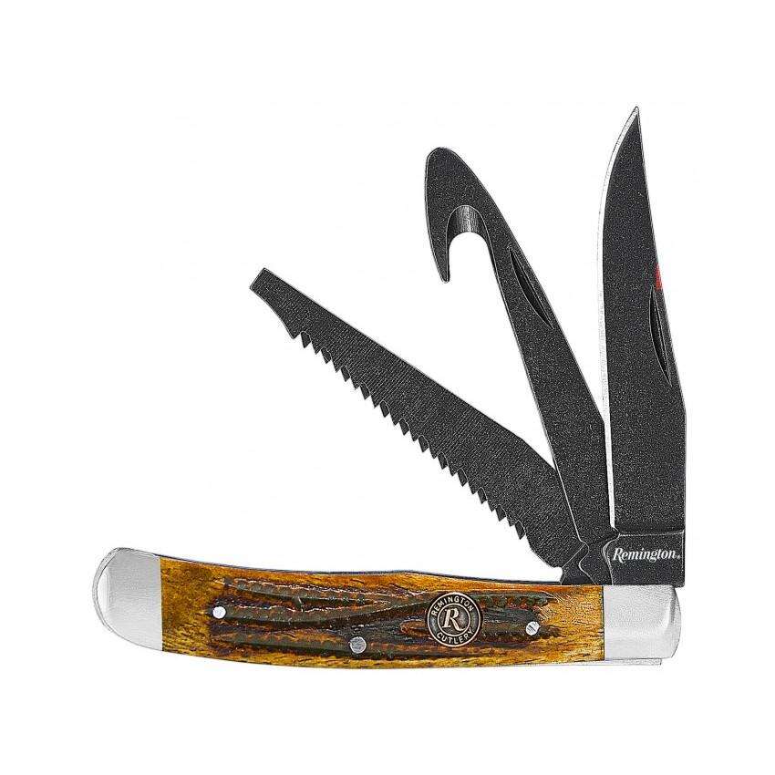 Knives Remington REM 15648  BACKWOODS TRAPPER MULTI BLADE FLDR 4.1 • Model: 