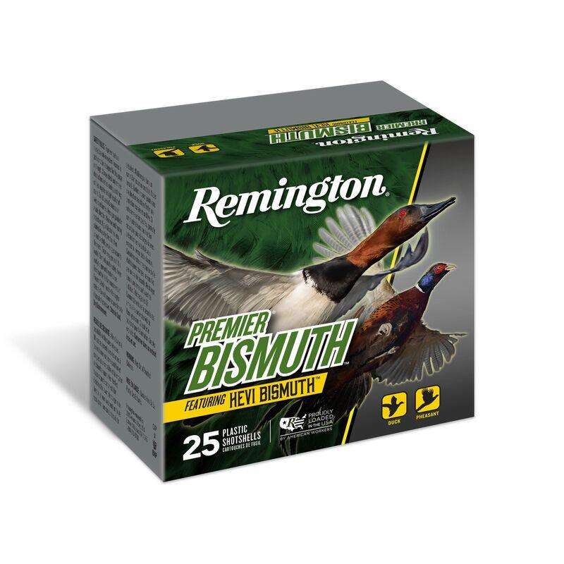 Ammunition Remington 1 3/8 oz 12Gauge REM R20500 PRM BISMTH      12 3IN  2    13/8 25/10 • Model: 1 3/8 oz