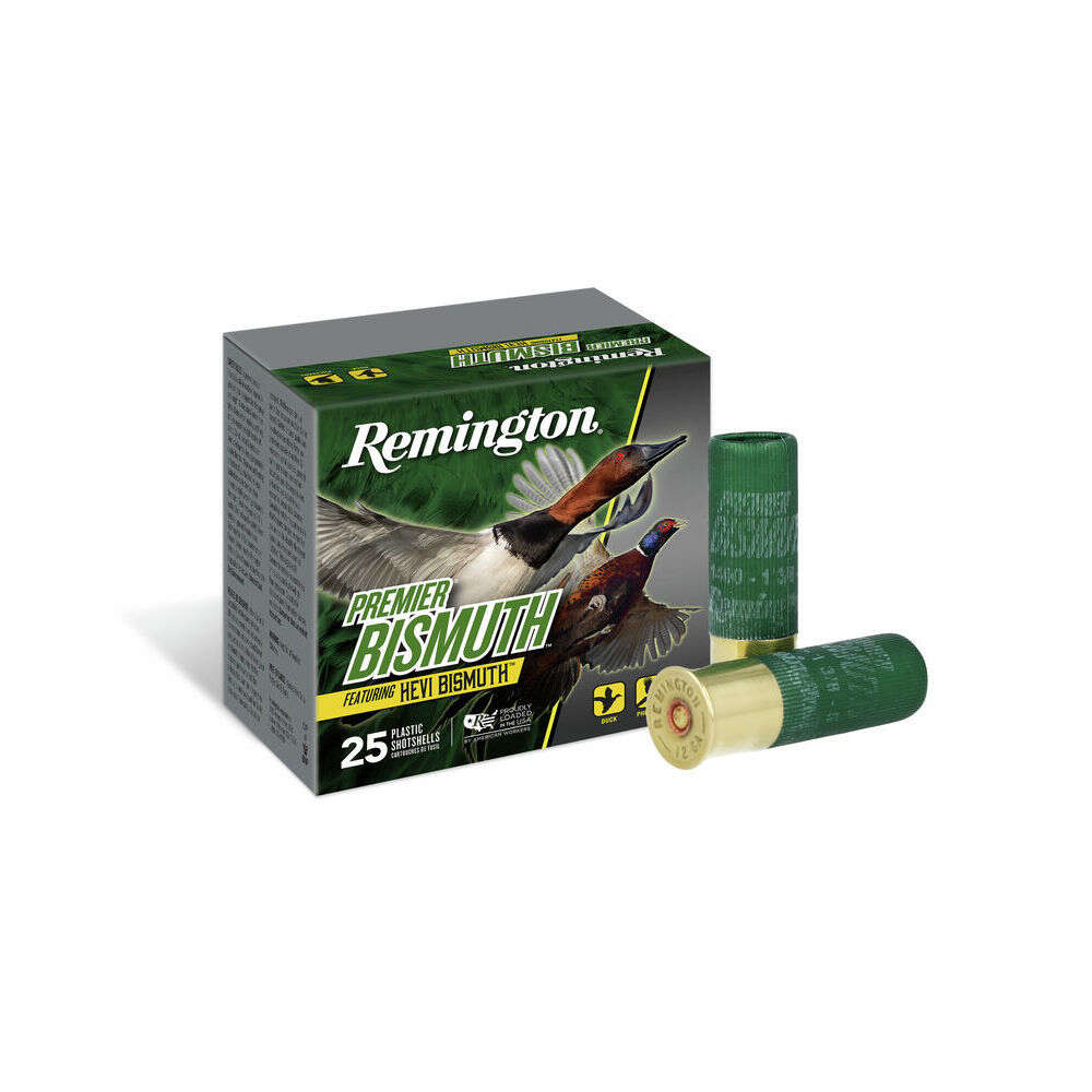 Ammunition Remington 1 3/8 oz 12Gauge REM R20501 PRM BISMTH      12 3IN  5    13/8 25/10