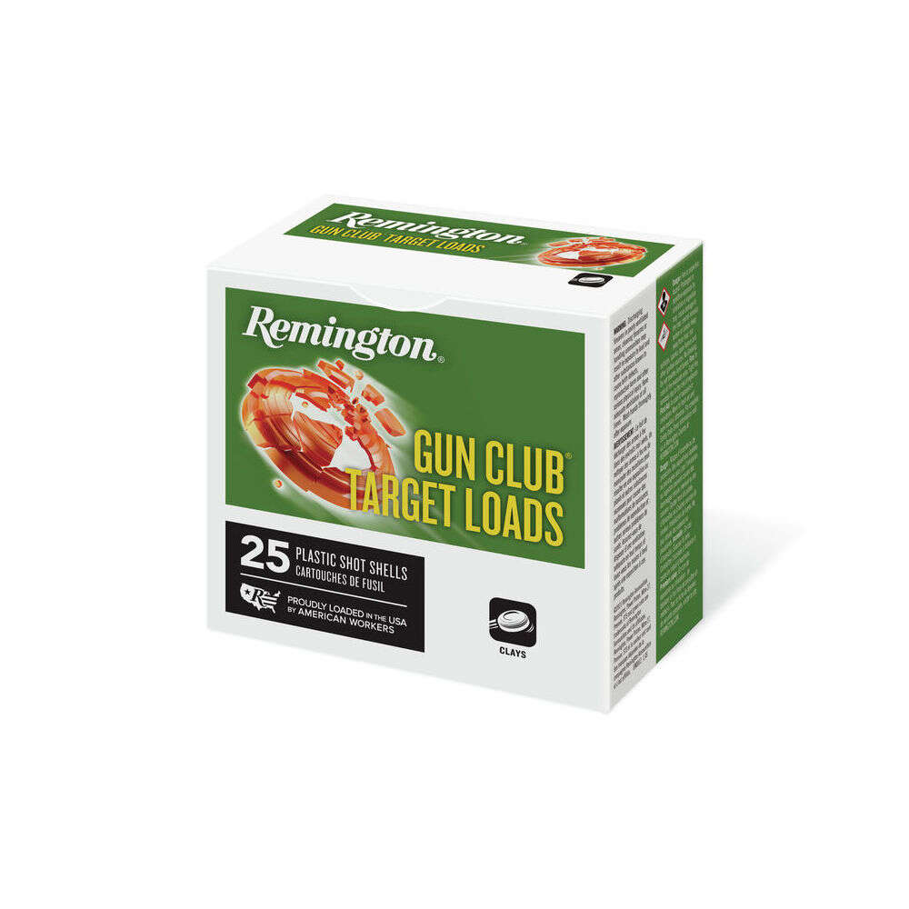 Ammunition Remington 1 oz 12Gauge REM R20035 GCLB TGT 12GA 2.75 3DRM 7SHT  1OZ 25/10 • Model: 1 oz