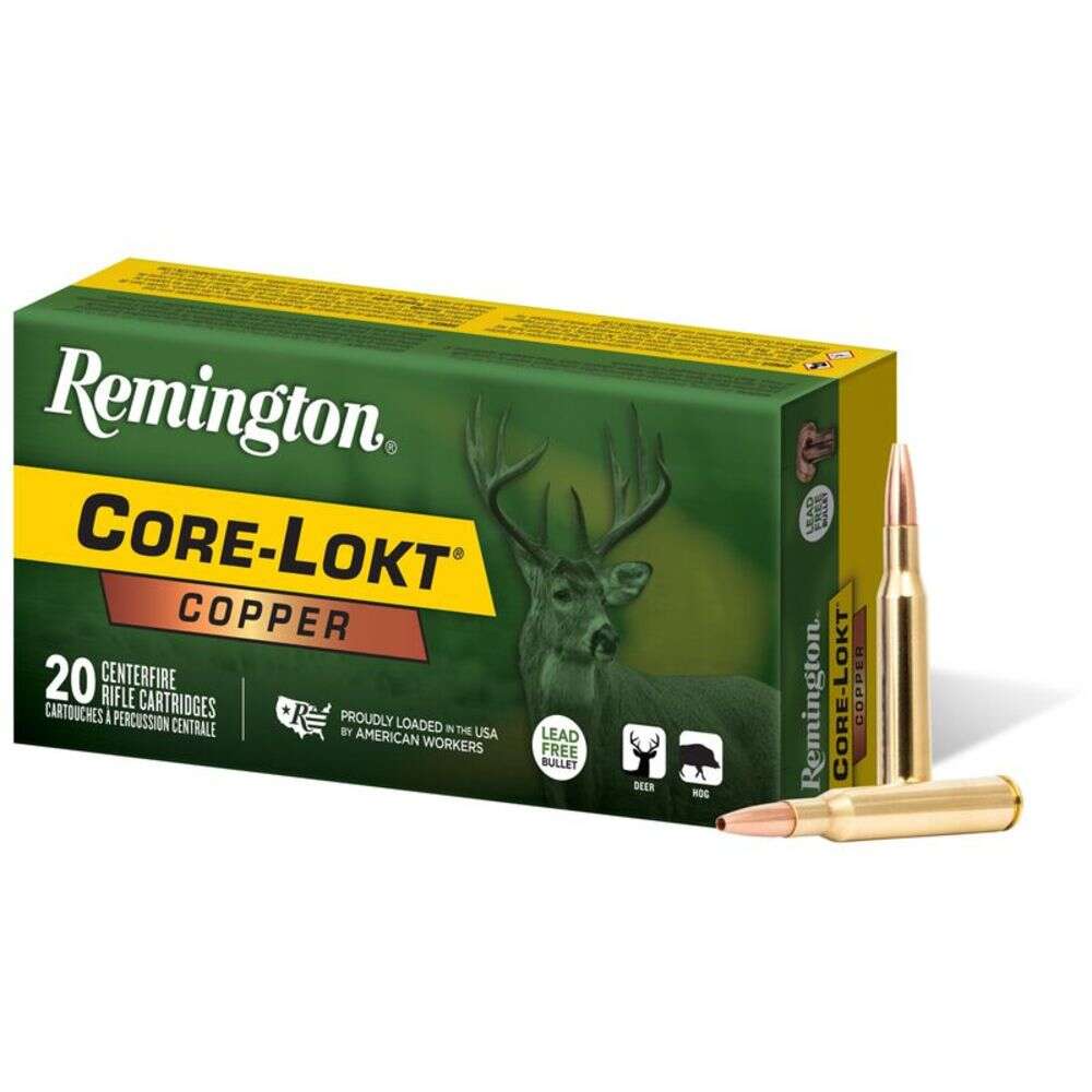 Ammunition Remington 2703 ft lbs 270Win REM R27855         270      130 CL COPP HP   20/10 • Model: 2703 ft lbs