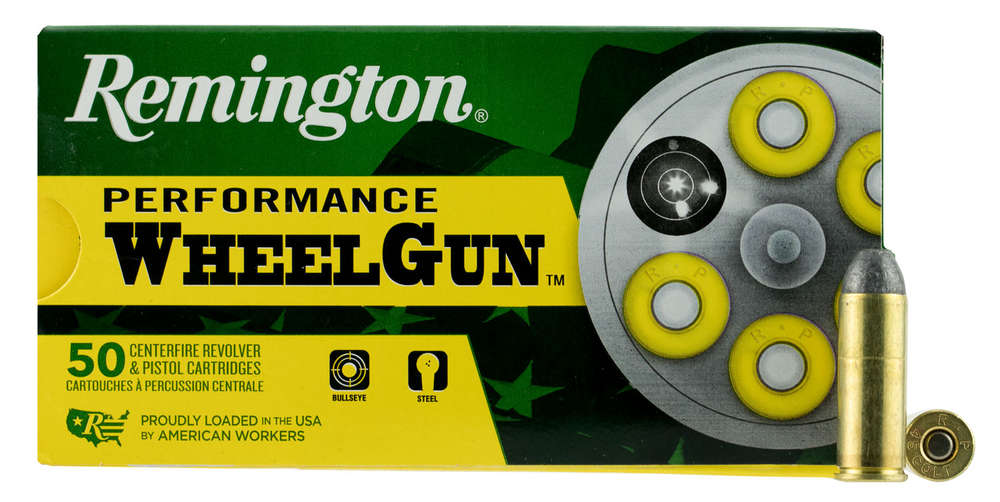 Ammunition Remington 312 ft lbs 45Colt REM 22340 RPW45C   WHEELGUN 45LC   250LRN    50/10