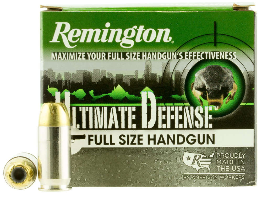 Ammunition Remington 534 ft lbs 45ACP REM 28973 HD45APC   ULTD 45+       185BJHP   20/25