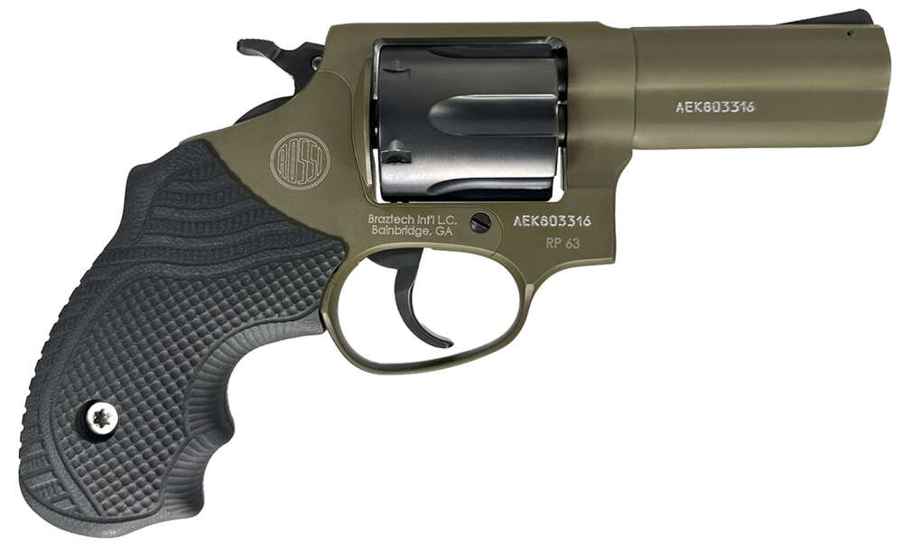 Handguns Rossi 3" 38Special ROSSI 2RP631FLOK     RP63 357  3  6R  BK/SNPGRN