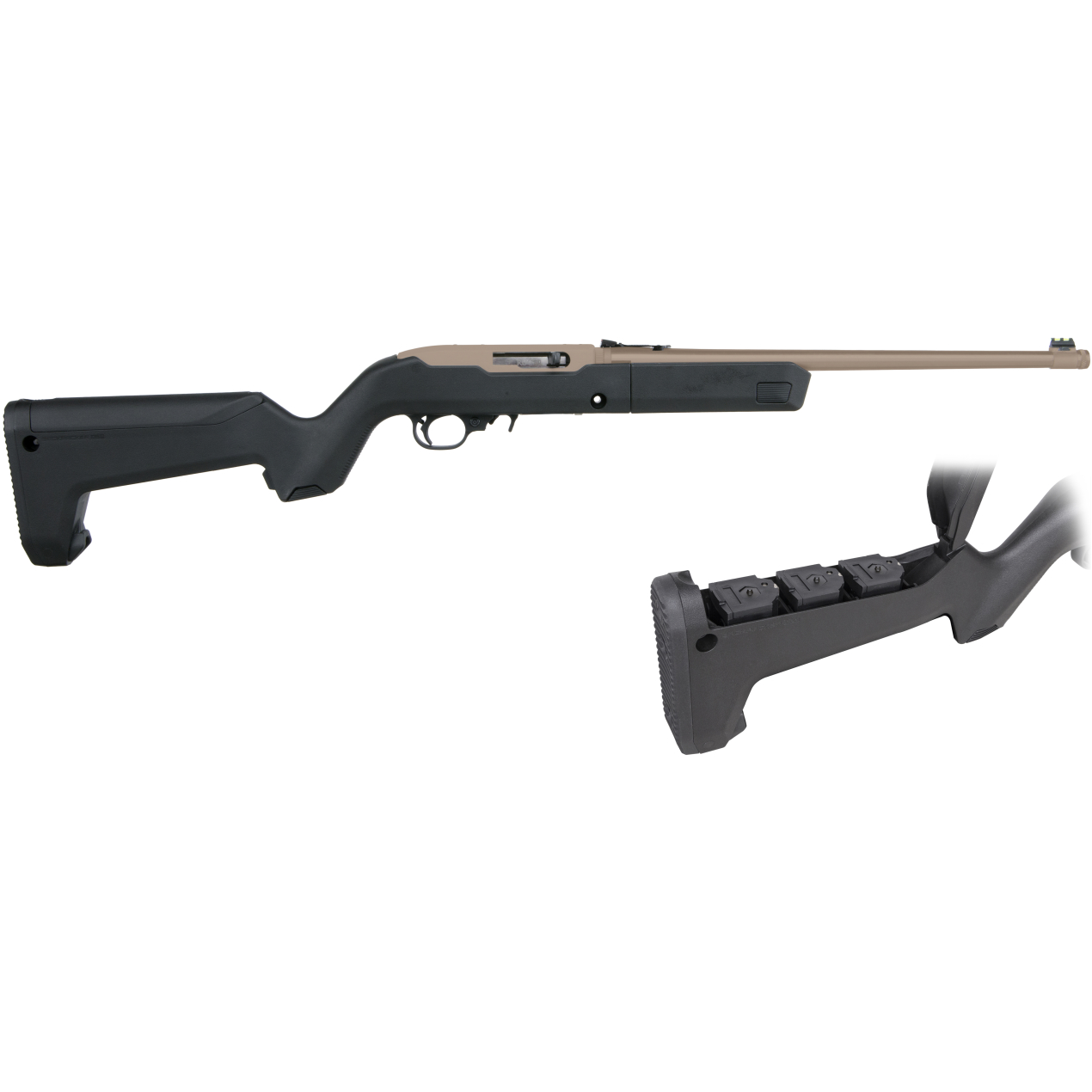 Rifles Long Guns Ruger 10/22 22LR RUG 10/22B 22LR 10R DDE 4MAG D • Model: 10/22