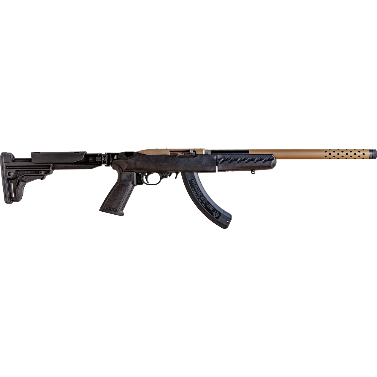 Rifles Long Guns Ruger 10/22 22LR RUG 10/22FS 22LR 25RD FLD DDE • Model: 10/22