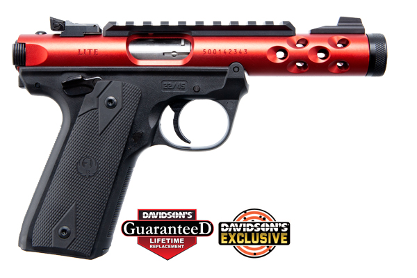 Handguns Ruger Mark IV 22LR RUG MKIV 2245 LT 22 4.4 RED DE