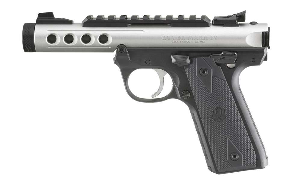 Handguns Ruger Mark IV 22LR RUG MKIV 2245 LT 22LR 4.4B CLR