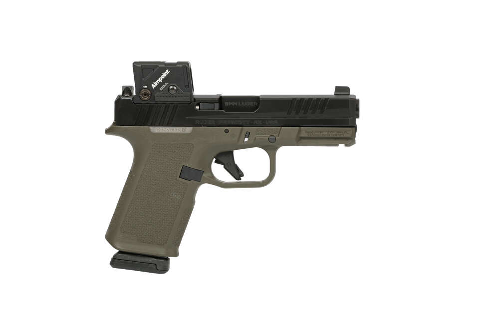 Handguns Ruger RXM 9mm RXM 9MM BLK/ODG 15+1 4" COA &bull; 19463  AIMPOINT COA RED DOT
