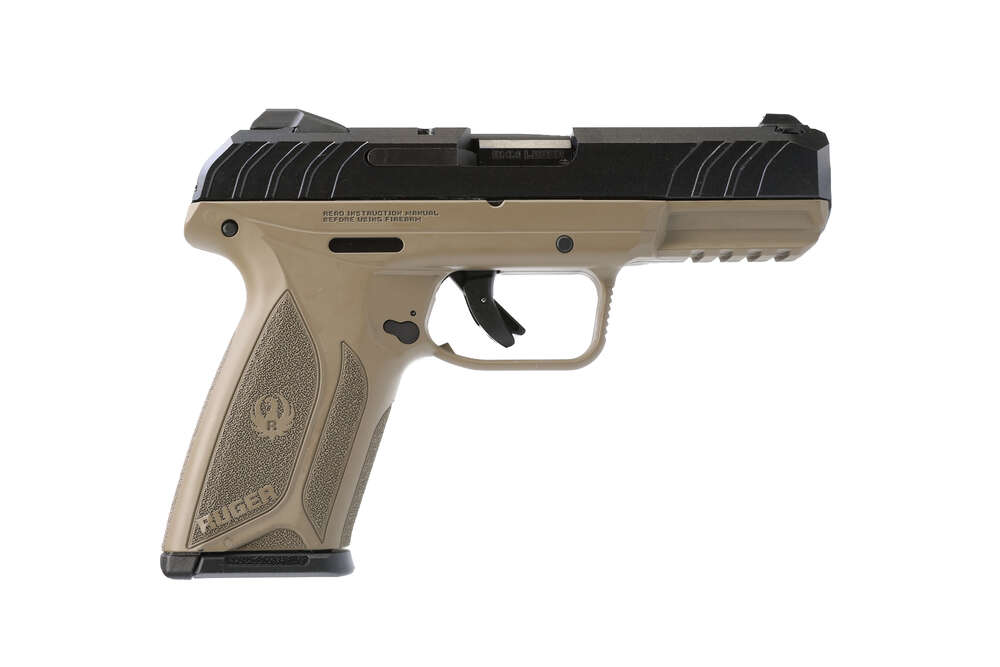 Handguns Ruger Security 9 9mm SECURITY9 9MM BK/FDE 3.9" 15+1 • 3846 • Model: Security-9