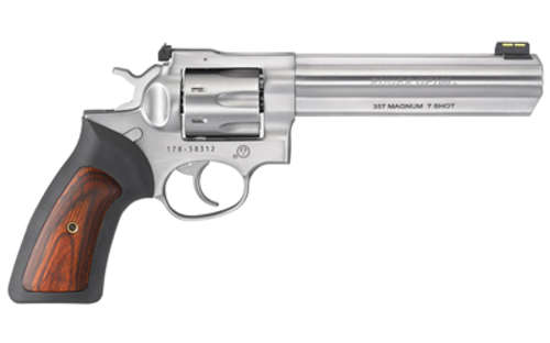 Handguns Ruger GP100 357Magnum|38Special RUGER GP100 357MAG 6" STN 7RD AS