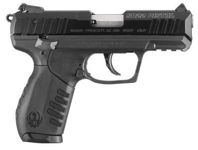 Handguns Ruger SR22 22LR RUGER SR22 22LR 3.5" BLK ALUM 10RD