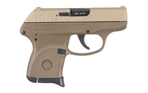 Handguns Ruger LCP 380ACP RUGER LCP 380ACP 2.75" FDE CKOTE 6RD