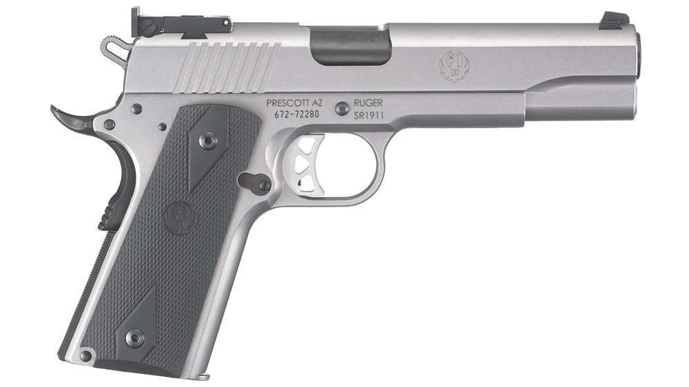 Handguns Ruger SR1911 10mm RUGER SR1911 10MM 5" MSTS 8RD RBR AS