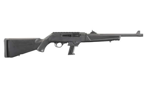 Rifles Long Guns Ruger PC Carbine 9mm RUGER PC 9MM 16.12" 17RD BL THRD FLT • Model: PC Carbine