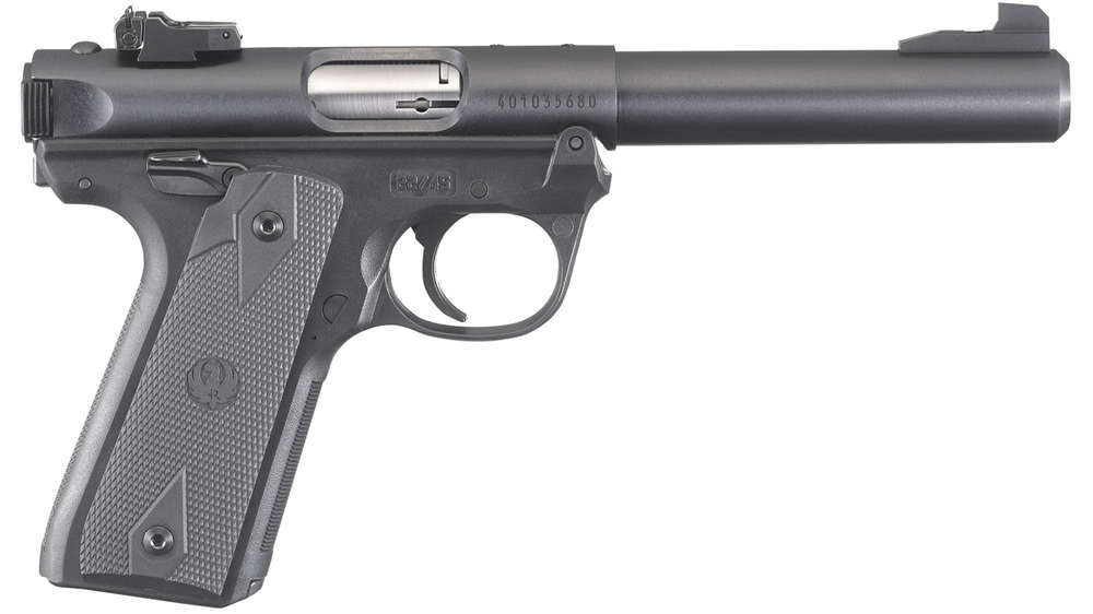 Handguns Ruger Mark IV 22LR RUGER MRK IV 22/45 22LR 10RD BLK 5.5