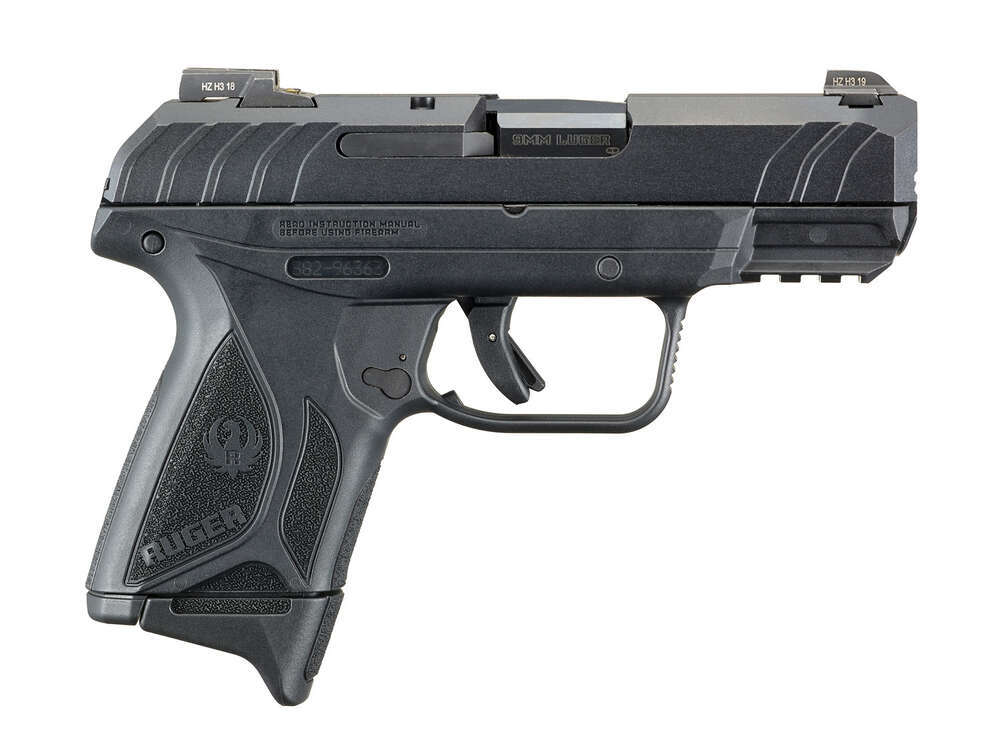 Handguns Ruger 3.42" 9mm RUG 3815  SECRTY9   9MM  3.4 PRO CMP 10R        BL • Model: 3.42"