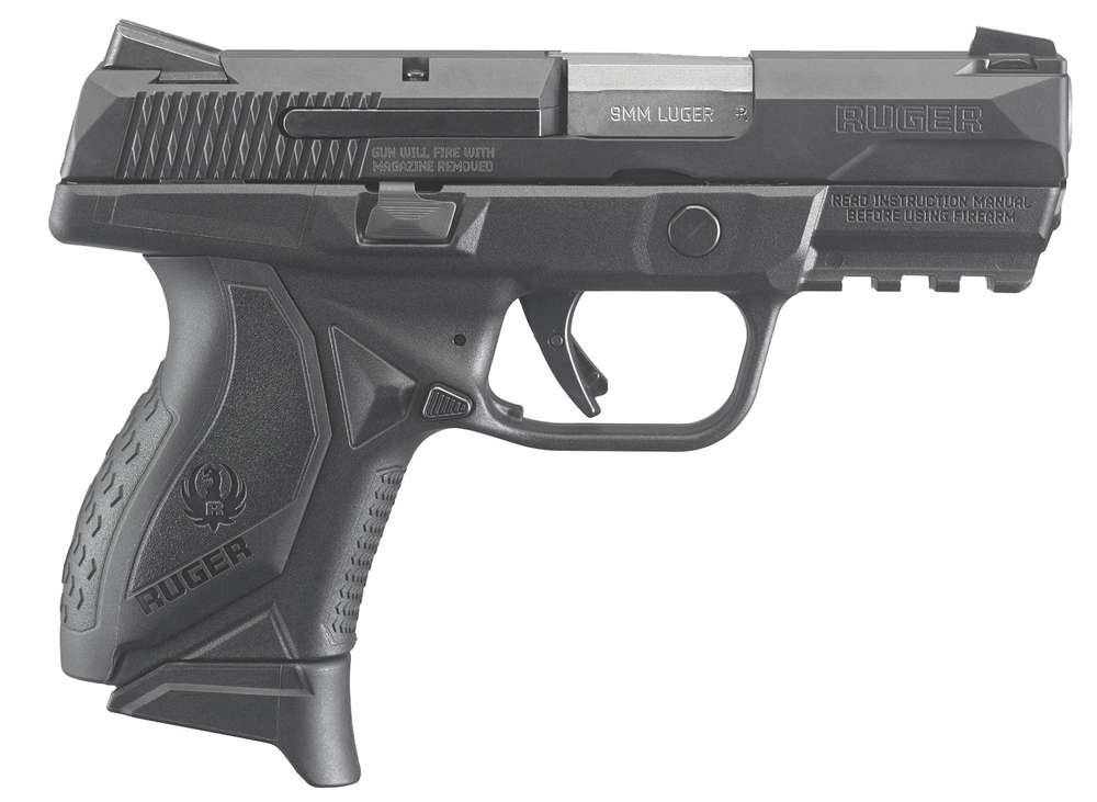 Handguns Ruger 3.55" 9mm RUG 8635  AMER PSTL 9MM COMP          17R • Model: 3.55"