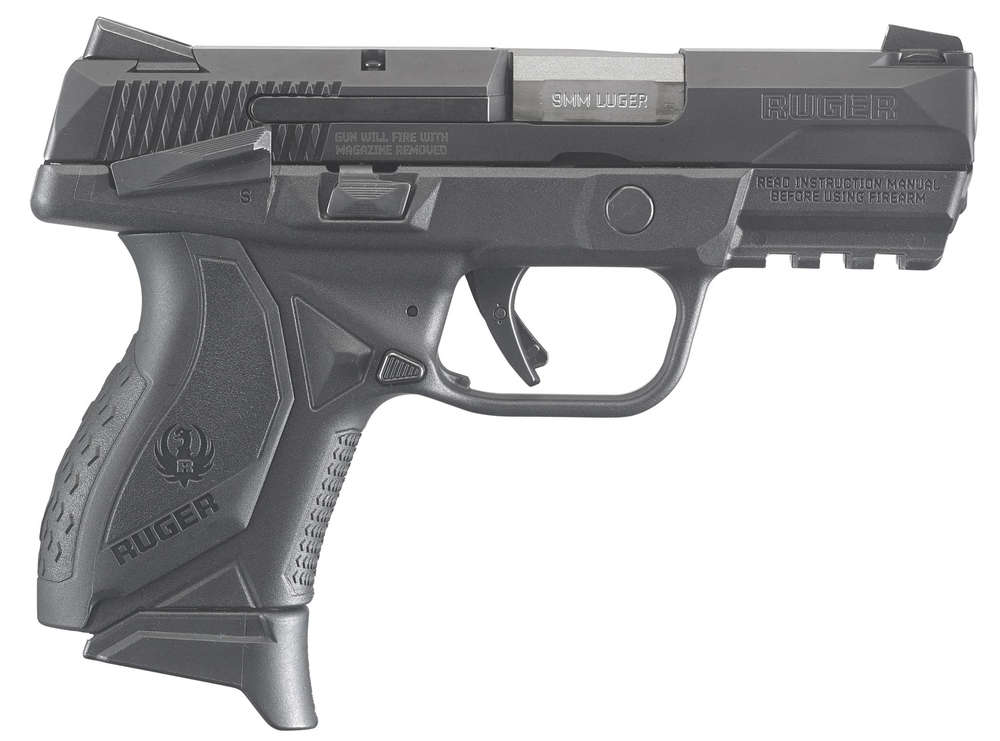 Handguns Ruger 3.55" 9mm RUG 8639  AMER PSTL 9MM COMP MS       17R • Model: 3.55"