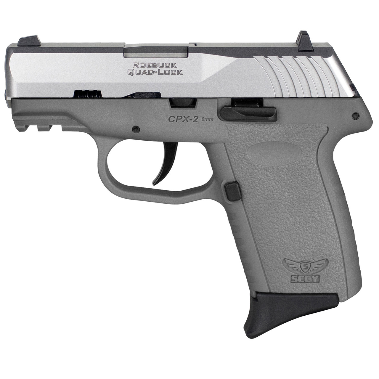 Handguns SCCY Ready Series 9mm SCCY CPX2 9mm TT Slide S-GRY Grip - No External Safety 10RD Mag Gen 3