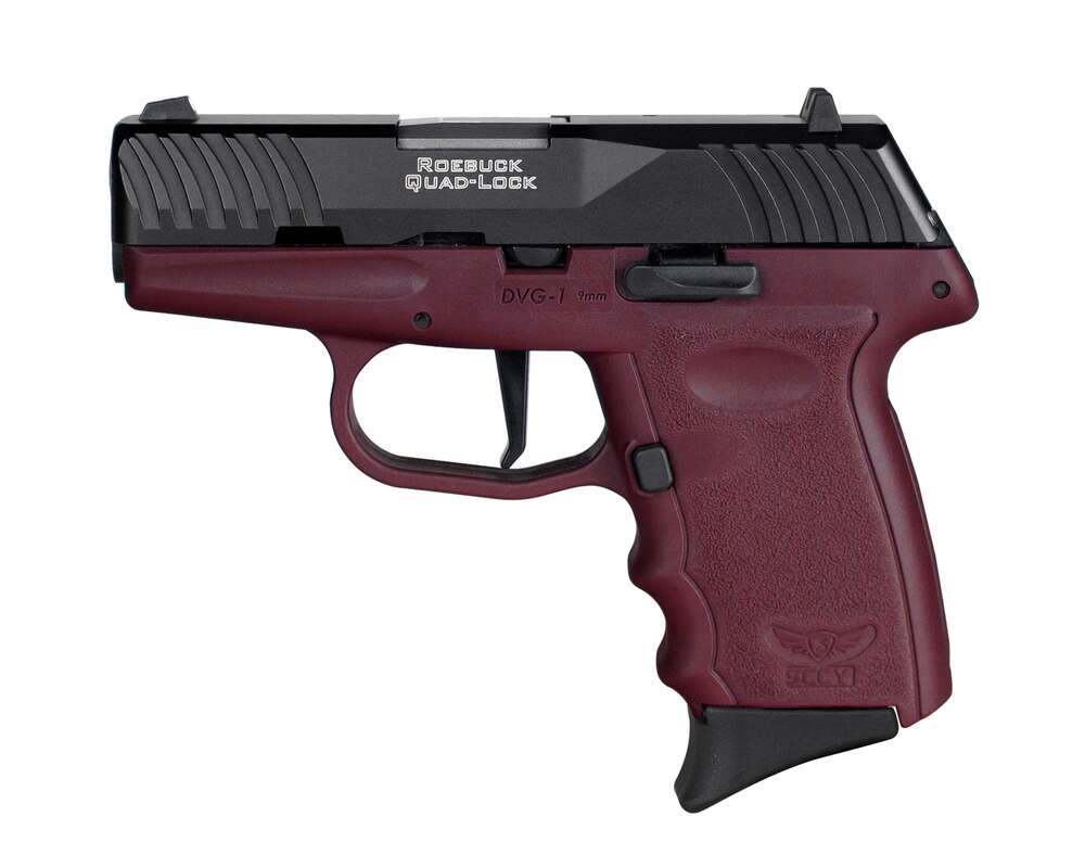 Handguns SCCY Ready Series 9mm SCCY DVG1 9mm BLK Slide CRM GripNo External Safety 10RD Mag