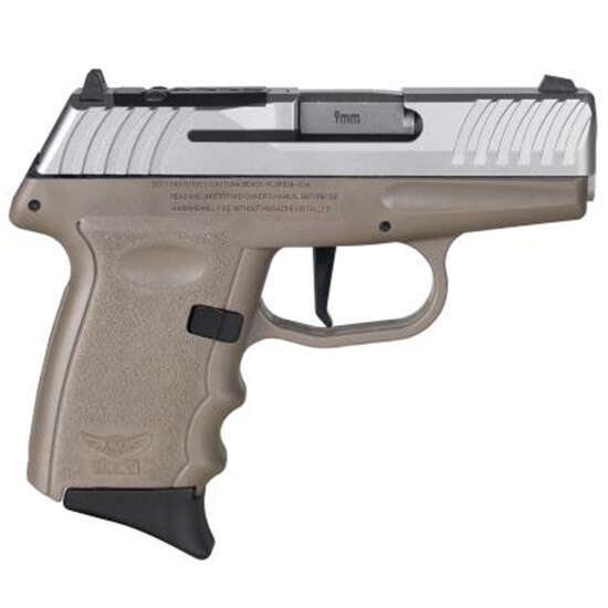 Handguns SCCY Ready Series 9mm SCCY DVG1 9mm TT Slide DRK GripNo External Safety 10RD Mag Red Dot Ready