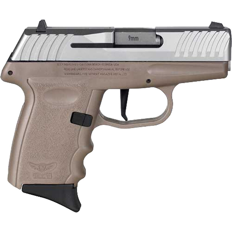 Handguns SCCY Ready Series 9mm SCCY DVG1 9mm TT Slide DRK GripNo External Safety 10RD Mag