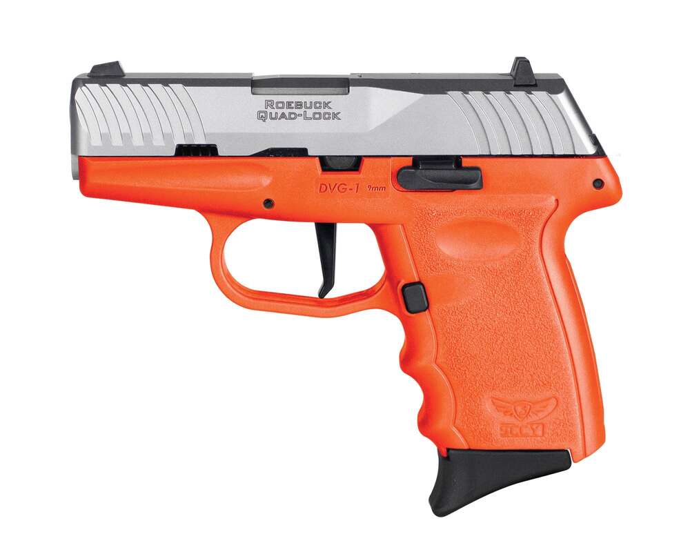 Handguns SCCY Ready Series 9mm SCCY DVG1 9mm TT Slide ORG GripNo External Safety 10RD Mag