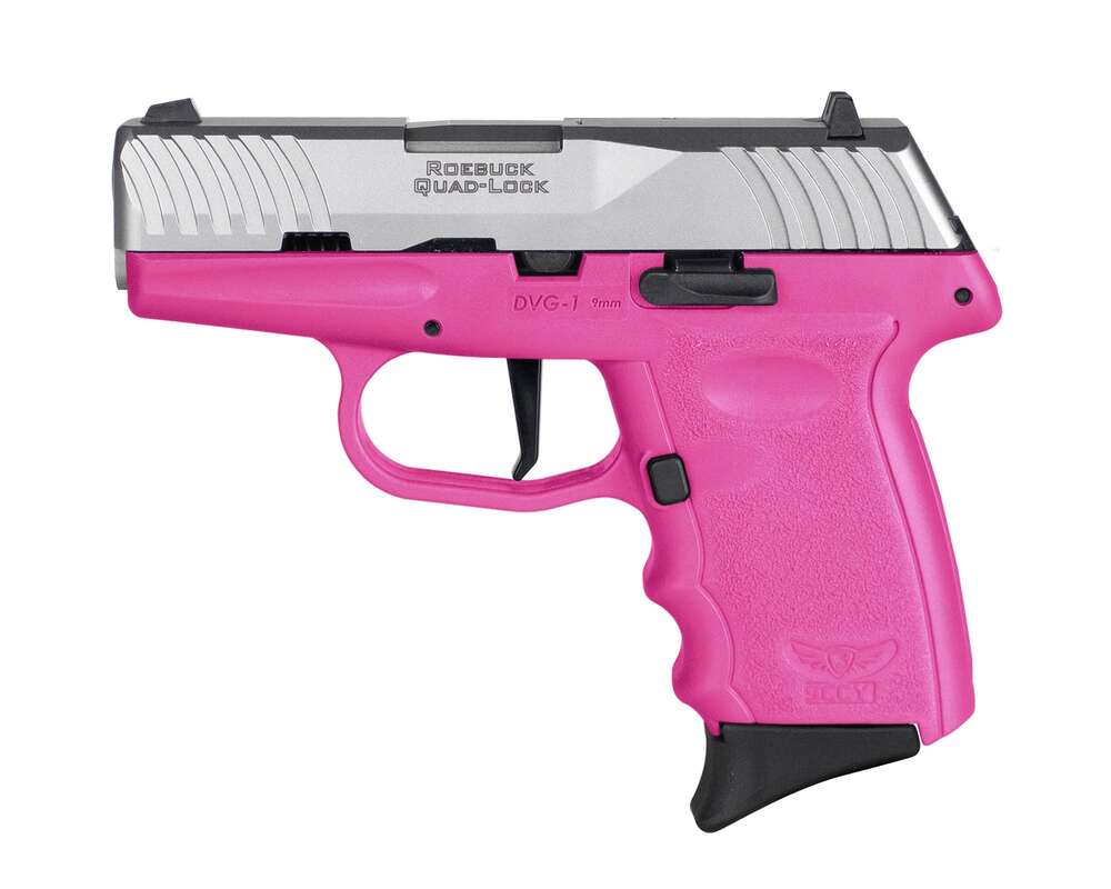 Handguns SCCY Ready Series 9mm SCCY DVG1 9mm TT Slide PNK GripNo External Safety 10RD Mag