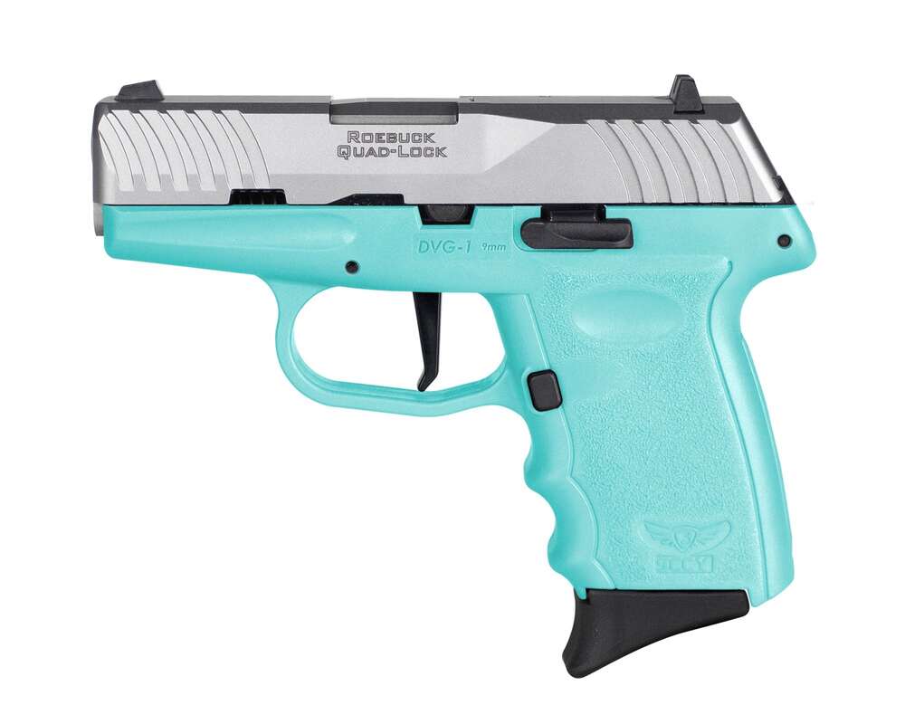 Handguns SCCY Ready Series 9mm SCCY DVG1 9mm TT Slide S-BLU GripNo External Safety 10RD Mag