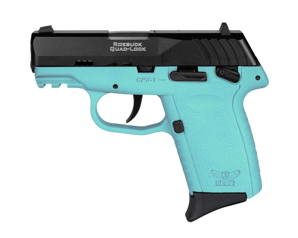 Handguns SCCY CPX 1 Gen 3 9mm SCCY CPX-1 G3 9MM 3.1" 10RD BLK/SBLU