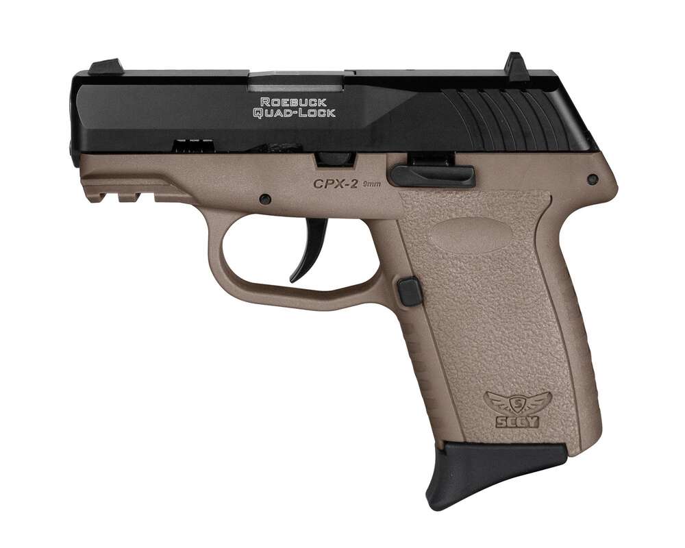 Handguns SCCY CPX 2 Gen 3 9mm SCCY CPX-2 G3 9MM 3.1" 10RD BLK/FDE