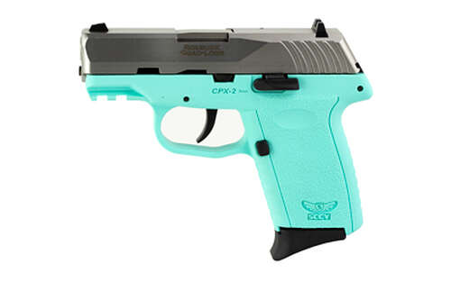 Handguns SCCY CPX 2 Gen 3 9mm SCCY CPX-2 G3 9MM 3.1" 10RD SLV/BLU