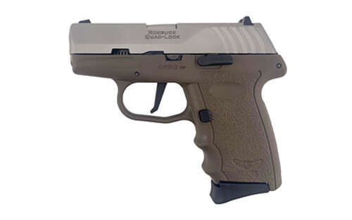 Handguns SCCY CPX 3 380ACP SCCY CPX-3 380ACP 10RD 3.1" STS/FDE