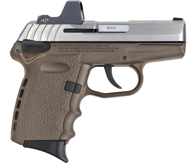 Handguns SCCY 3.10" 9mm SCCY CPX-1TTDERD          9MM RDDOT 10R    TT/DRKE