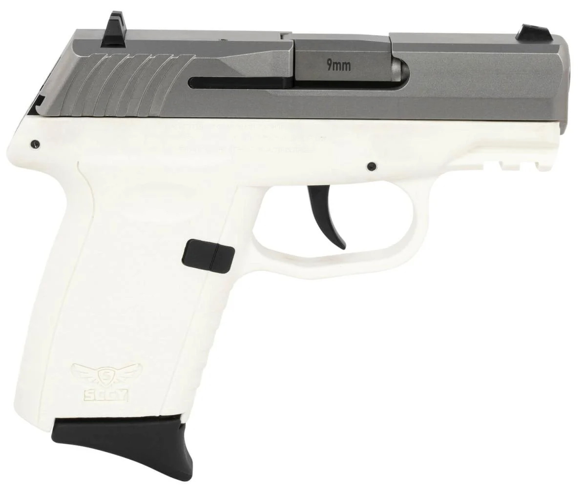 Handguns SCCY 3.10" 9mm SCCY CPX-2TTWTG3          9MM 3.1  10R NS   TT/WHT