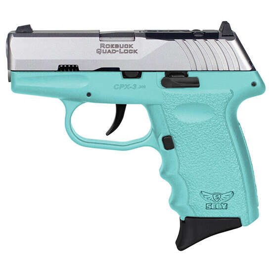 Handguns SCCY 2.96" 380ACP SCCY CPX-3TTSBRDRG3       380 2.96 10R NS  TT/SBLU • Model: 2.96"