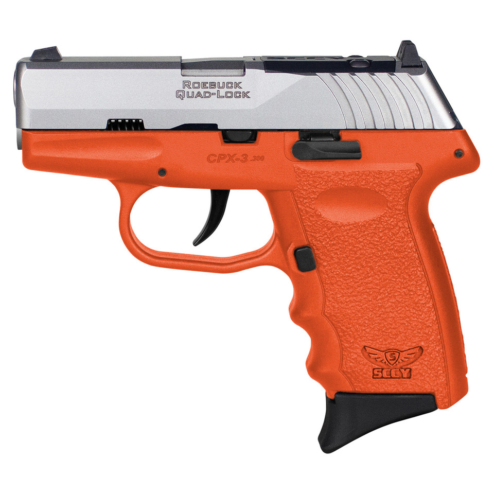 Handguns SCCY 2.96" 380ACP SCCY CPX-3TTORRDRG3       380 2.96 10R NS   TT/ORG • Model: 2.96"