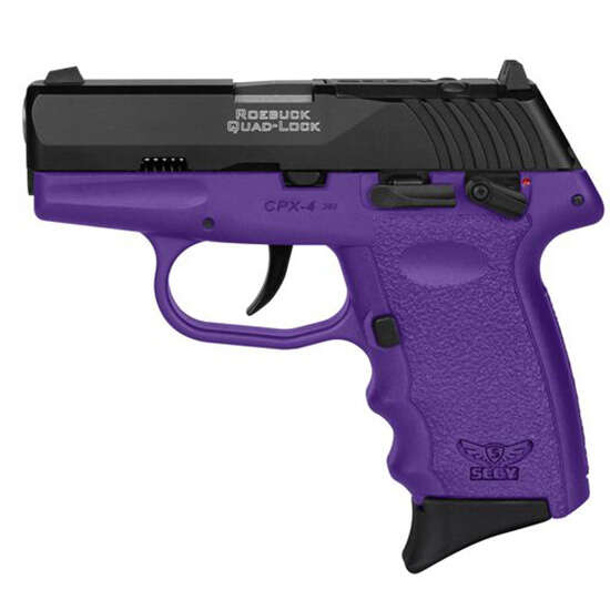 Handguns SCCY 2.96" 380ACP SCCY CPX-4CBPURDRG3       380 2.96 10R SF BLK/PRPL • Model: 2.96"